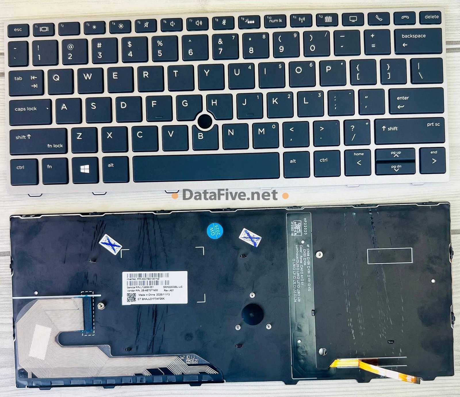 Clavier HP 830 G5 - Rétroéclairé - photo principale