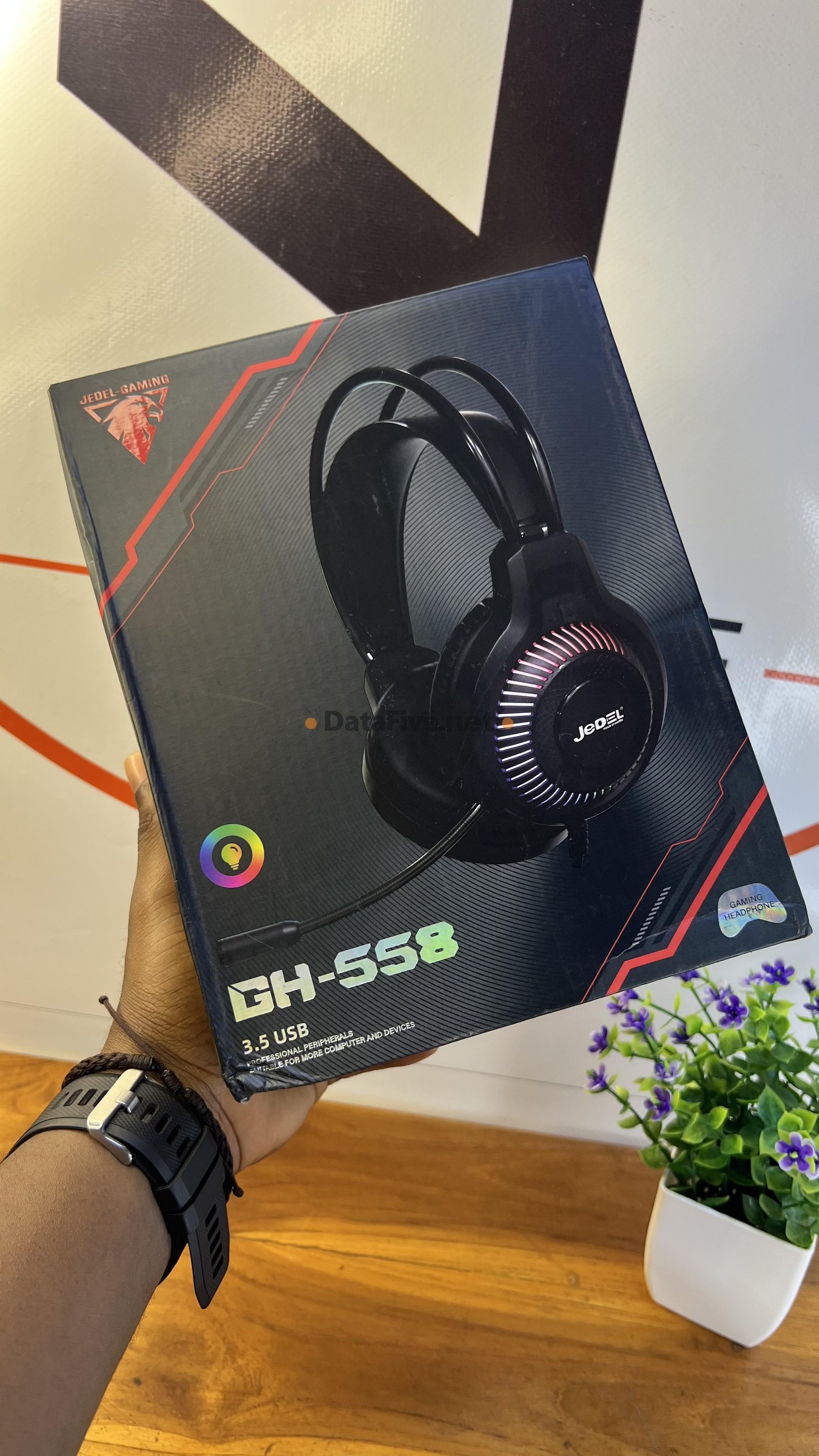Casque Gaming Jedel GH-558 3.0 USB - photo principale
