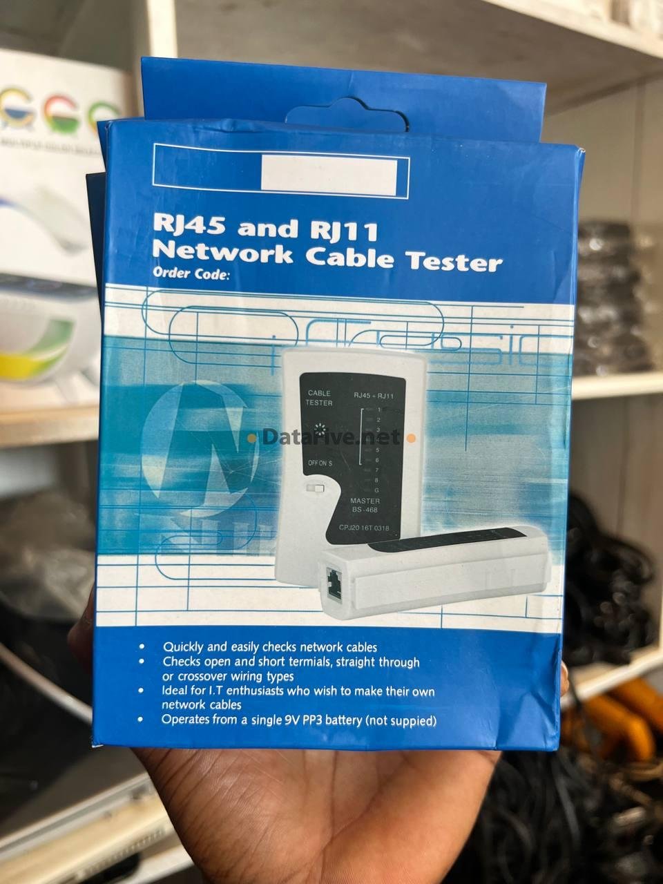 Tester RJ45 + RJ11 - photo principale