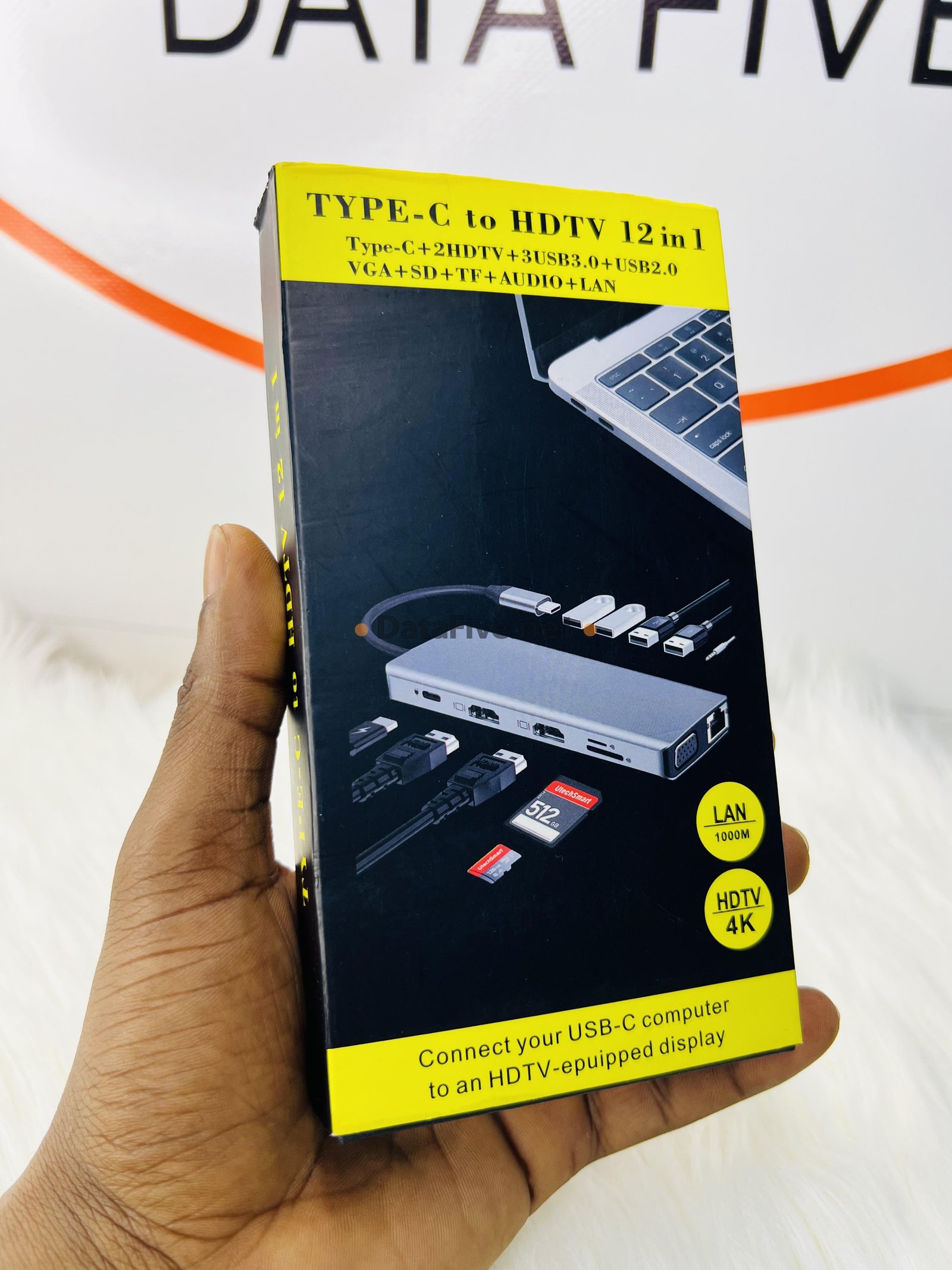 Adaptateur Type C 12 En 1