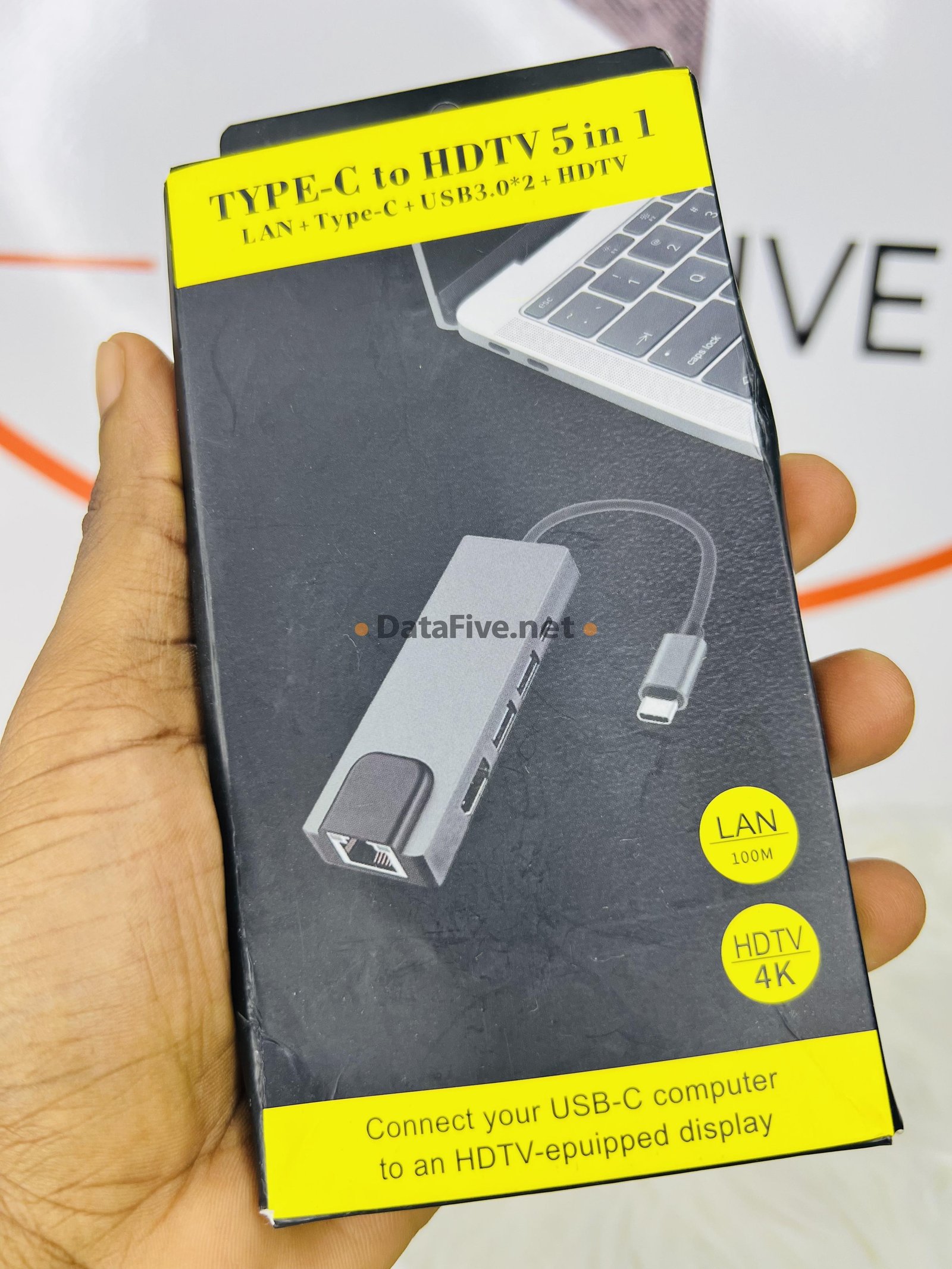Adaptateur Type C 5 en 1
