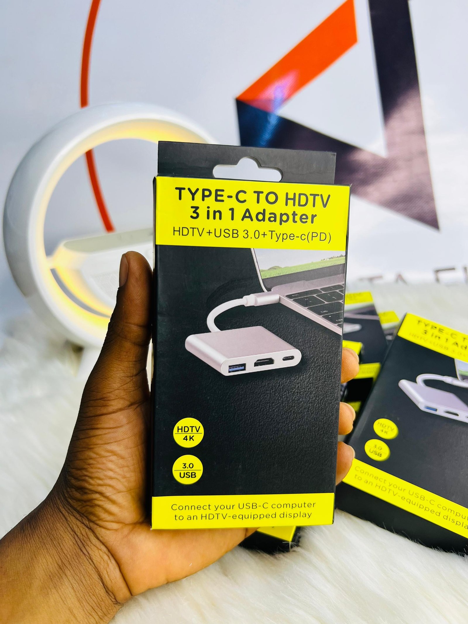 Adaptateur Type C 3 En 1