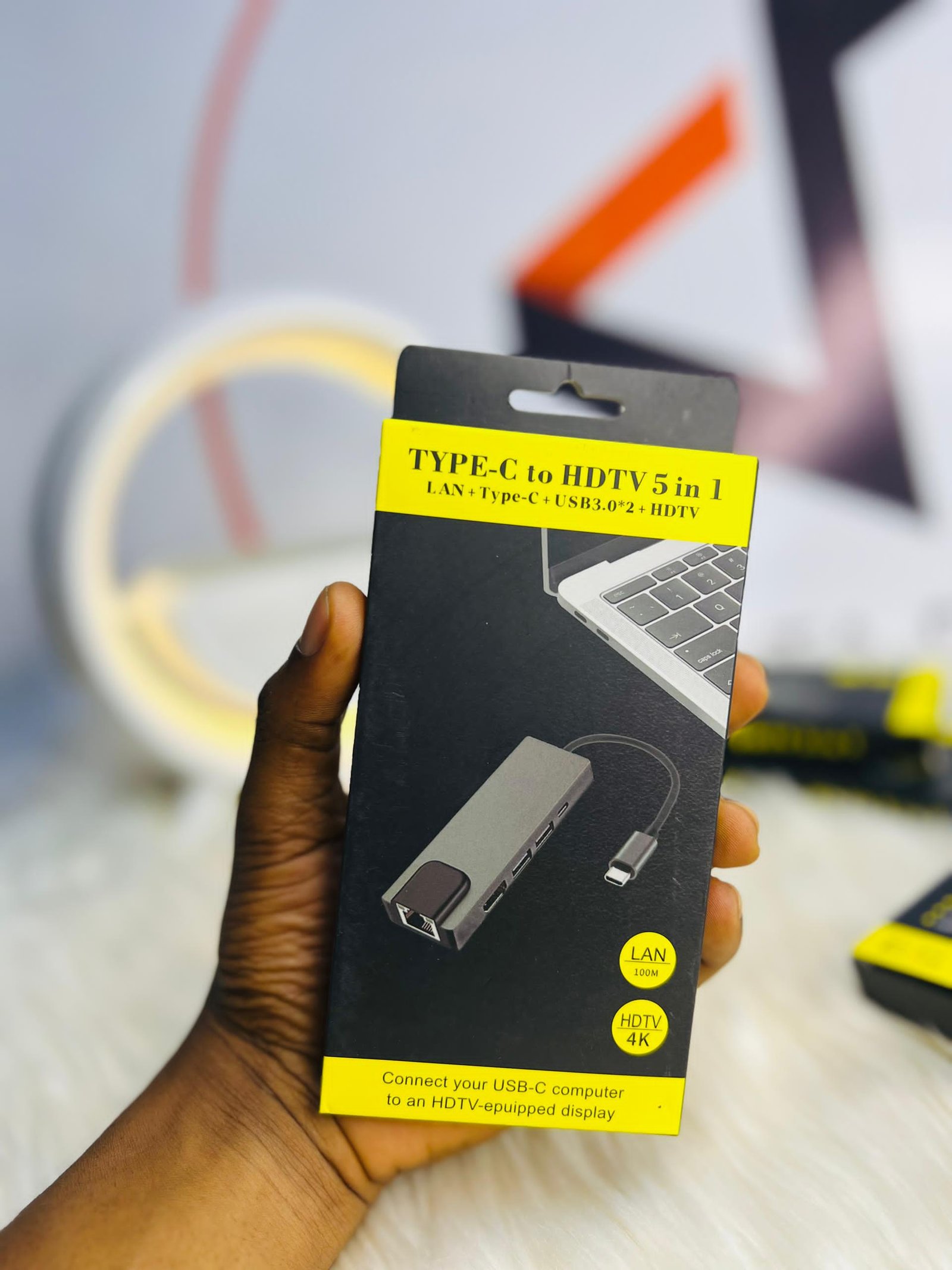 Adaptateur Type C 5 en 1