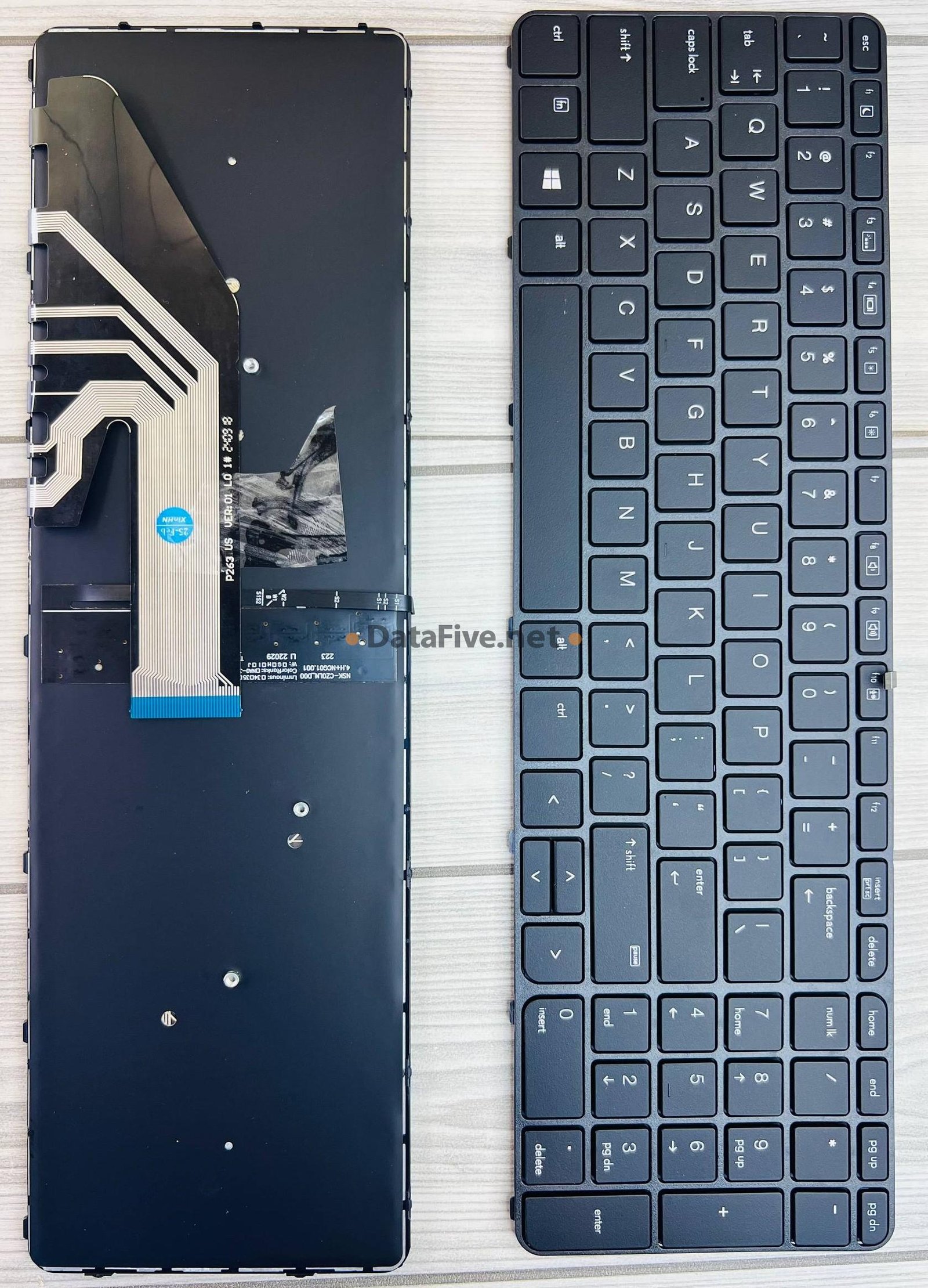 Clavier HP 450 G4 / G3 Rétroéclairé - vue 2