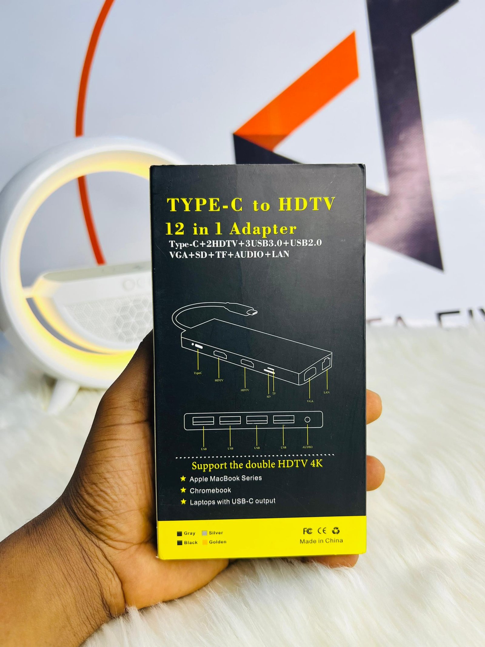 Adaptateur Type C 12 En 1