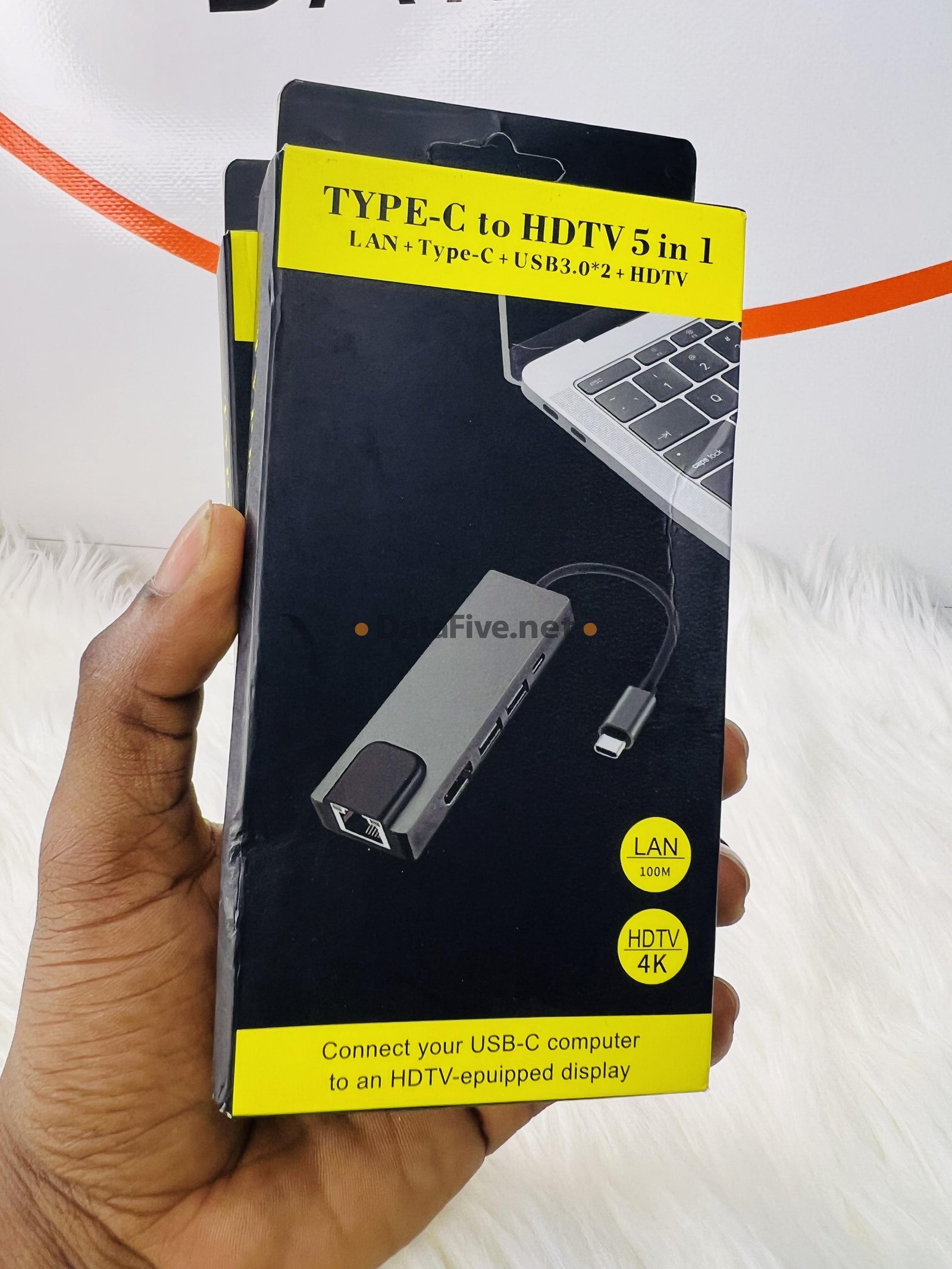 Adaptateur Type C 5 en 1