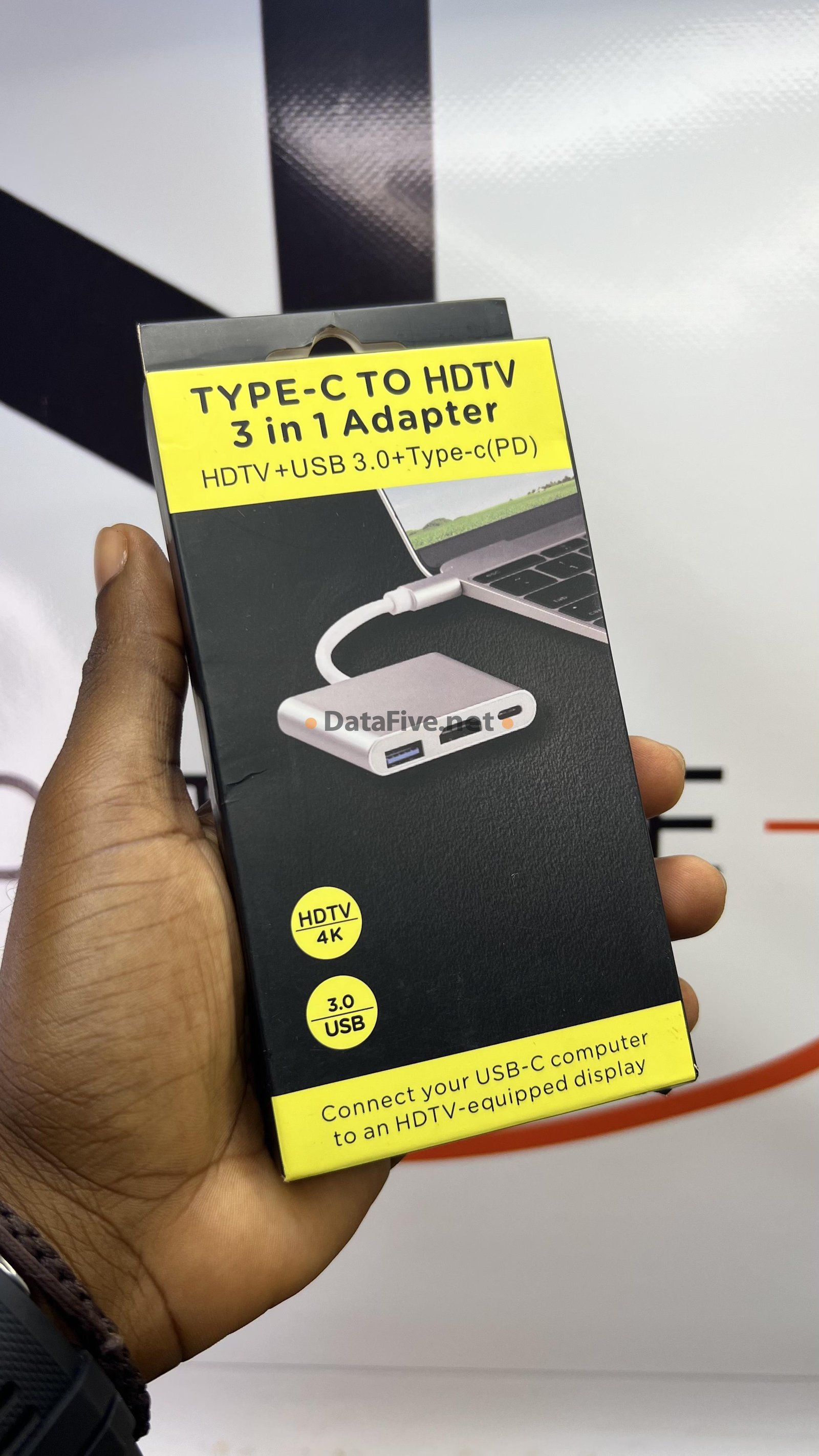 Adaptateur Type C 3 En 1