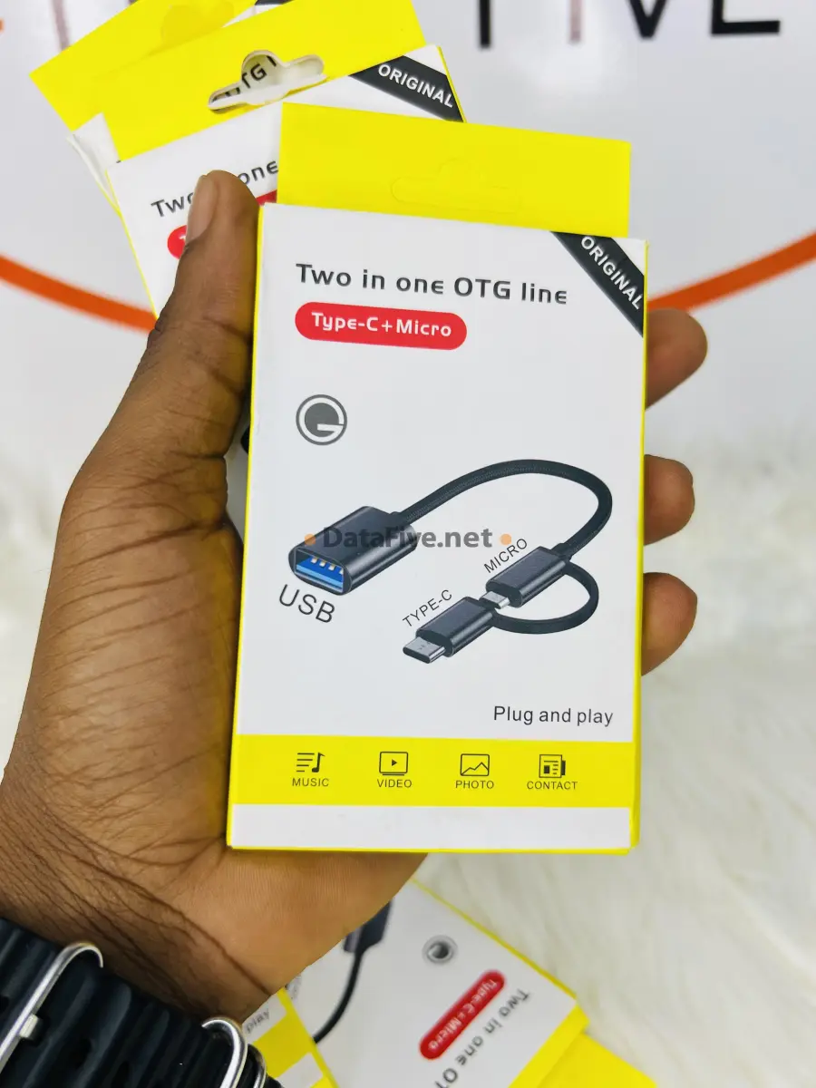 Adaptateur OTG 2 en 1