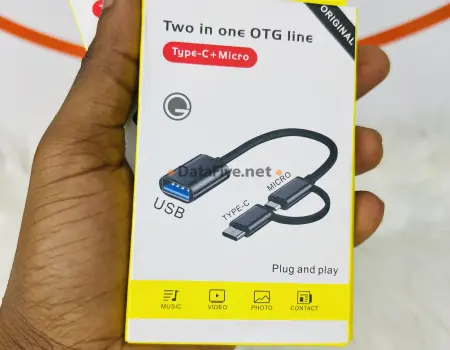 Adaptateur OTG 2 en 1