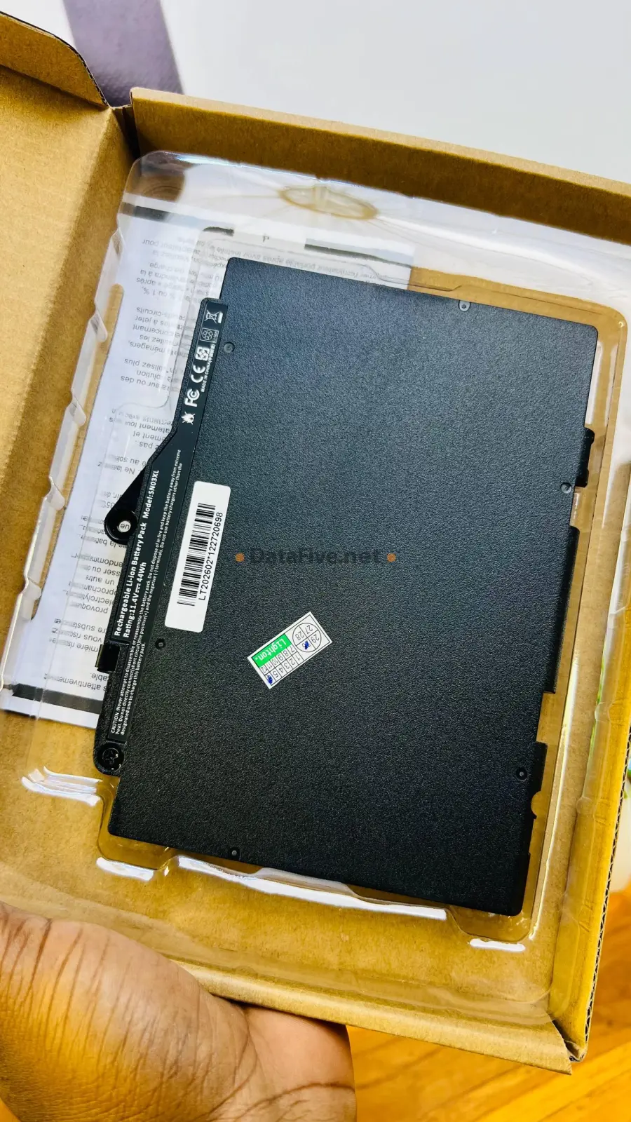 Batterie 820 G3 / SN03XL - HP