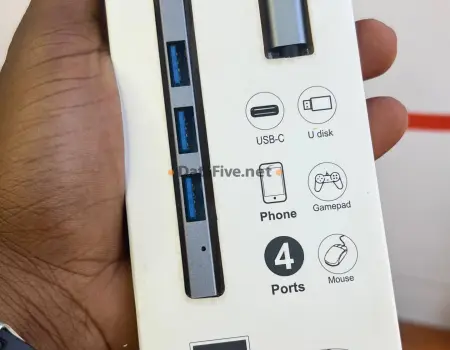 Multiplicateur 4 Ports Type C Pour MacBook