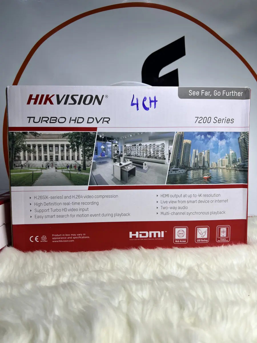 DVR HIKVISION 7200 Series 4CH