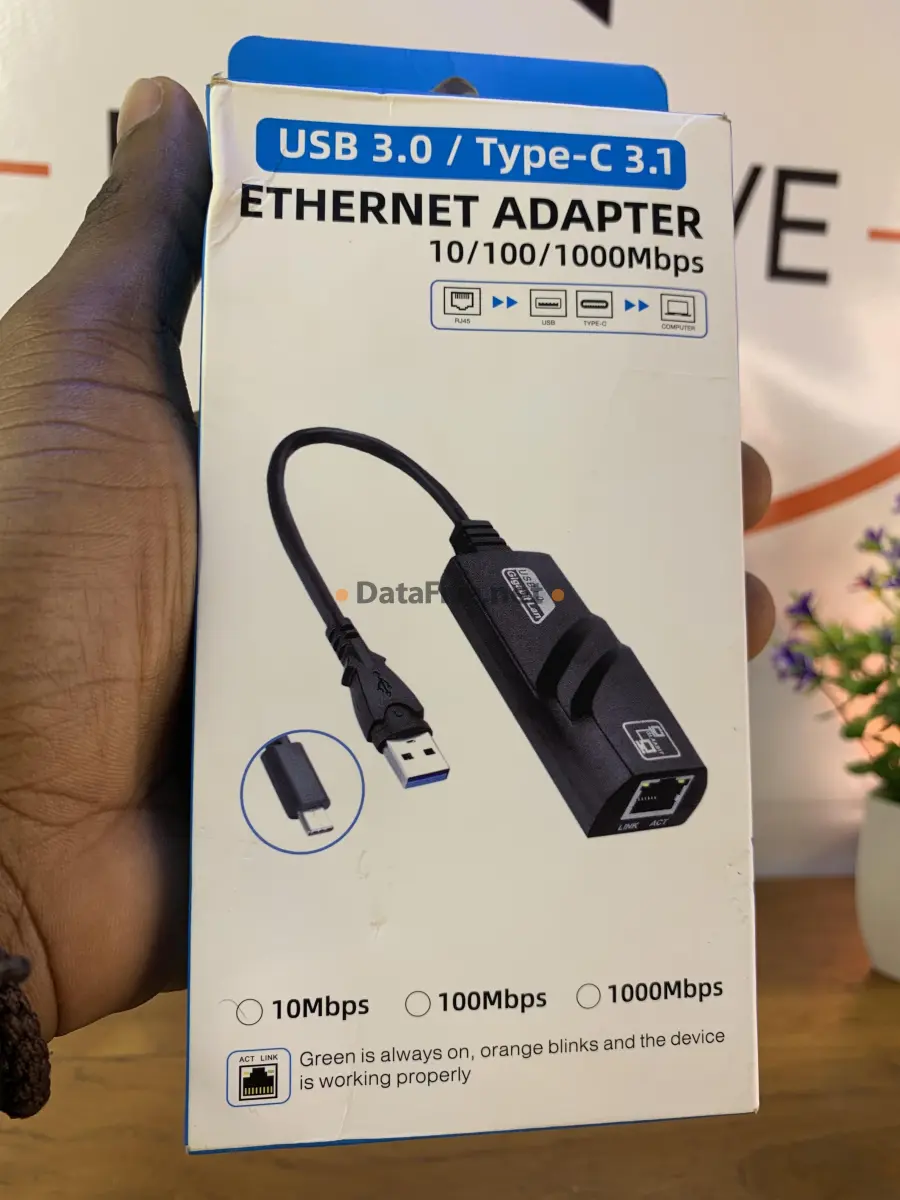 Adaptateur réseau Type C à RJ45